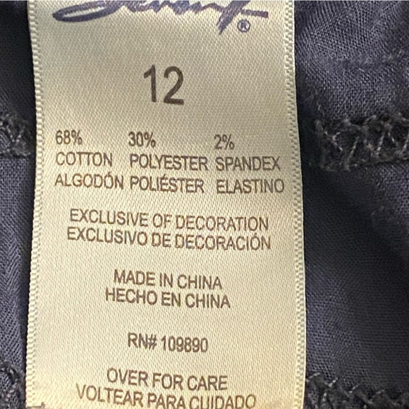 Women's Seven7 “Tummy Less High-Rise Slim Stretch Denim Blue Jeans Distressed 12 - Picture 2 of 12